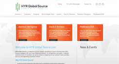 Desktop Screenshot of hyrglobalsource.com